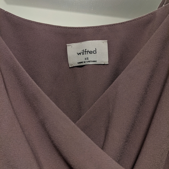 NWT Aritzia Wilfred Melodie jumpsuit - XS - Dusty Mauve - Picture 7 of 8